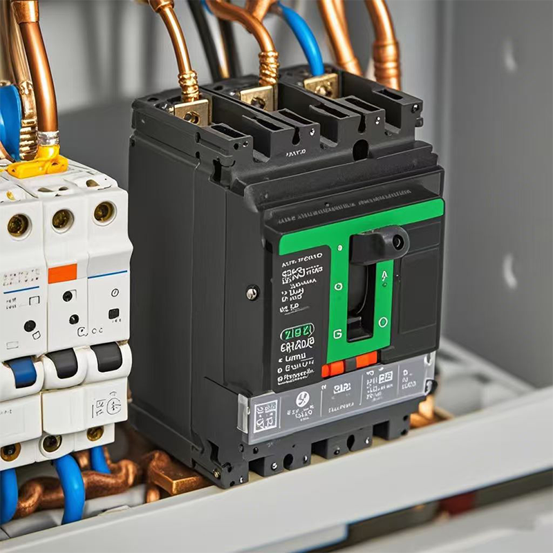 قاطع دائرة مصبوب بالتيار المتردد MT-NSX 3/4P 100A-630A للتوزيع الصناعي والتجاري