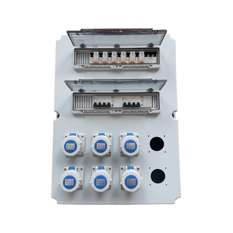 صندوق مقبس صناعي مقاوم للماء IP67 32A 380V – حاوية من الفولاذ المقاوم للصدأ