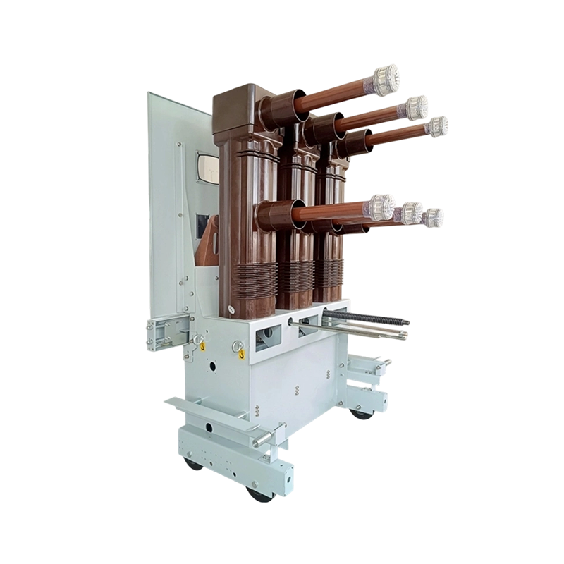 قاطع دائرة فراغ خارجي ZN85 12 كيلو فولت، 630 أمبير، مثبت على عمود